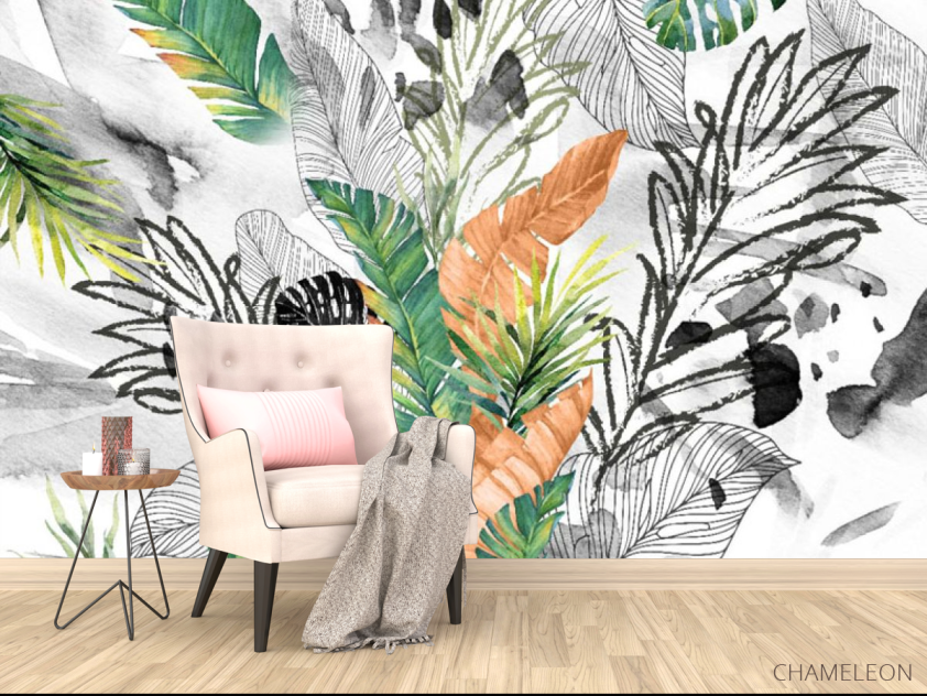 Фотообои Листья тропические - 4