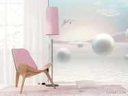 Фотошпалери Кулі з дельфінами - 4