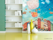 Фотообои Городок - 3