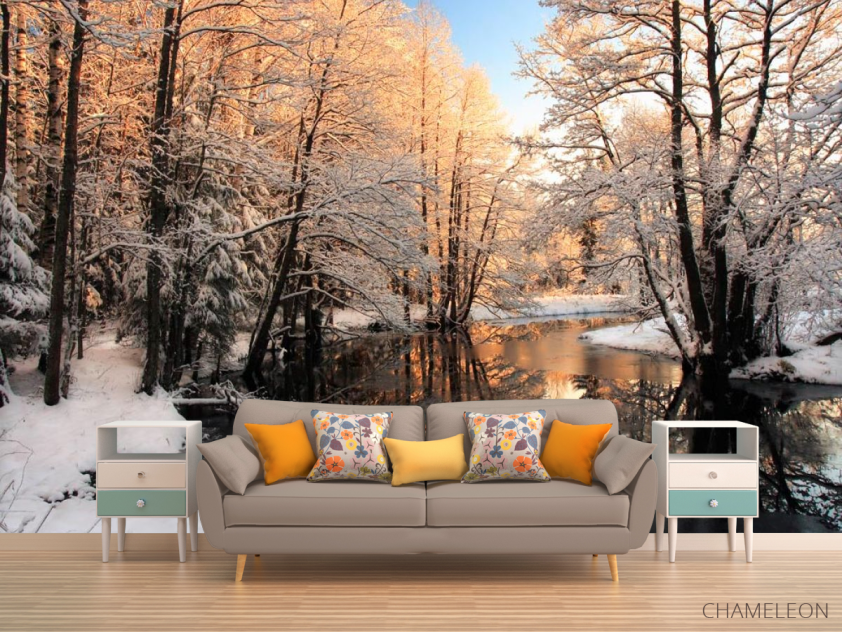 Фотообои Зима, снег - 1