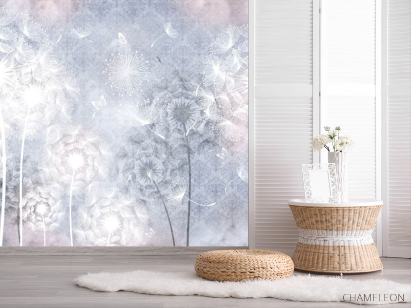 Фотошпалери векторні кульбаби - 2