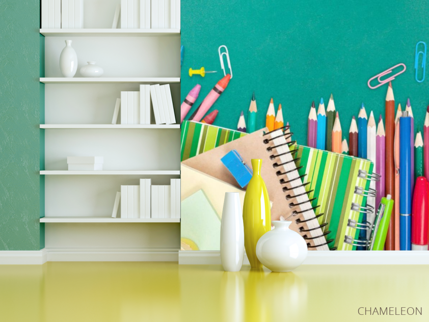 Фотошпалери Шкільні приладдя - 3