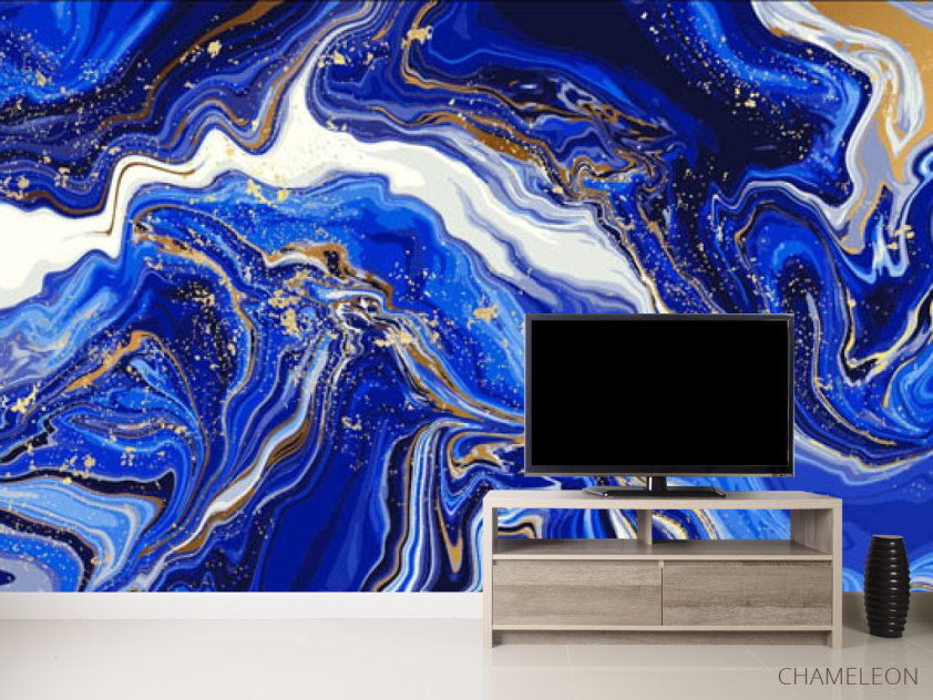 Фотообои Синняя абстракция - 2