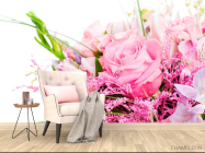 Фотообои Букет с розовыми розами - 4