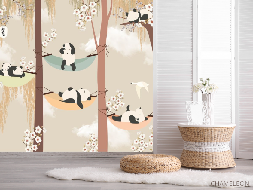 Фотошпалери панди - 2