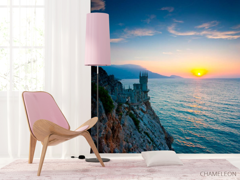 Фотообои Замок в закате - 4