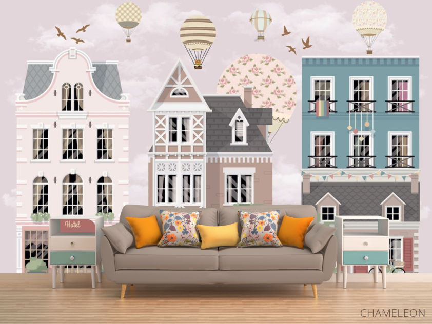 Фотообои Домики - 1