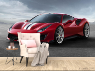 Фотообои красная ферари - 4