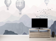 Фотообои Воздушные шары в скандинавском стиле - 2