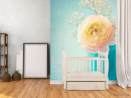 Фотообои Пион белый в вазе - 2