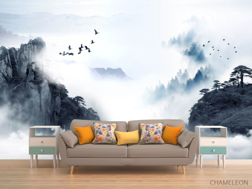 Фотообои Абстрактные горы - 1