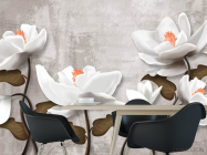 Фотошпалери квіти 3D - 1