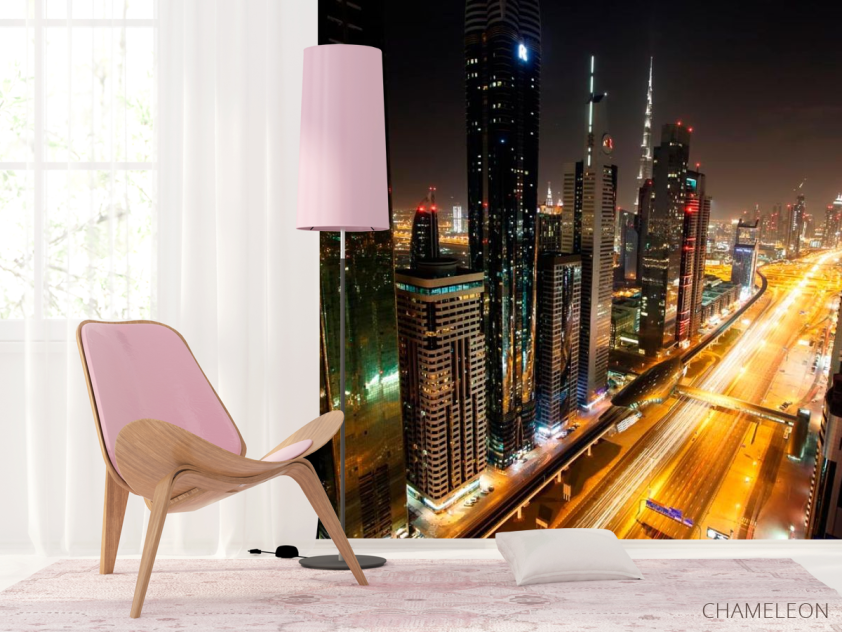 Фотошпалери Яркая, длинная дорога - 4