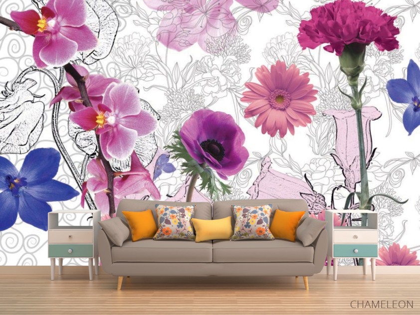 Фотообои Цветы - 1