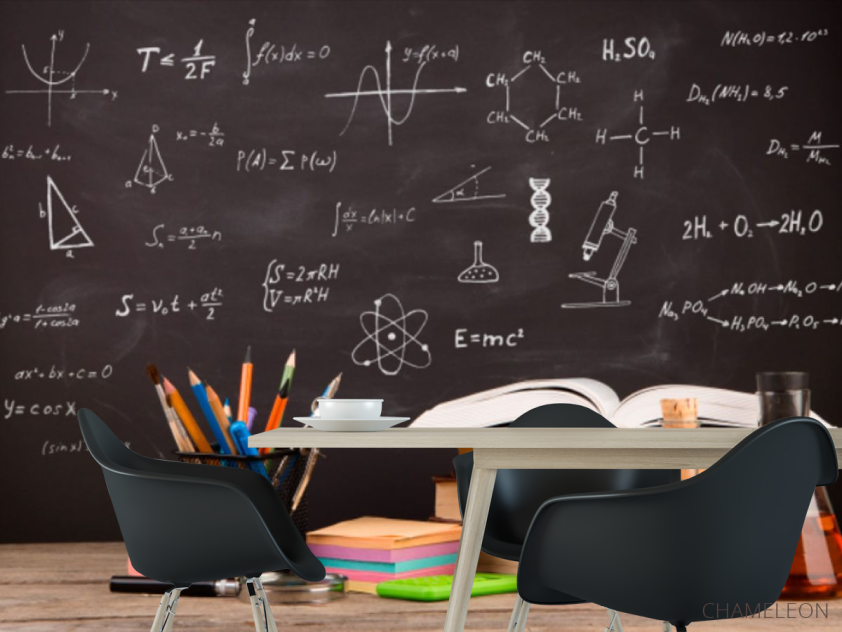 Фотошпалери Формули на дошці - 1