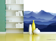 Фотошпалери сині гори - 3