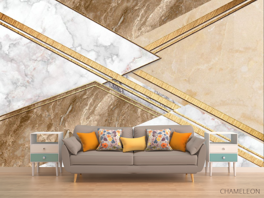 Фотообои 3д панели, мрамор - 1