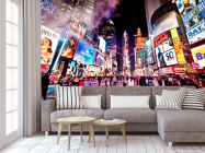 Фотообои Реклама, люди,ночь - 3