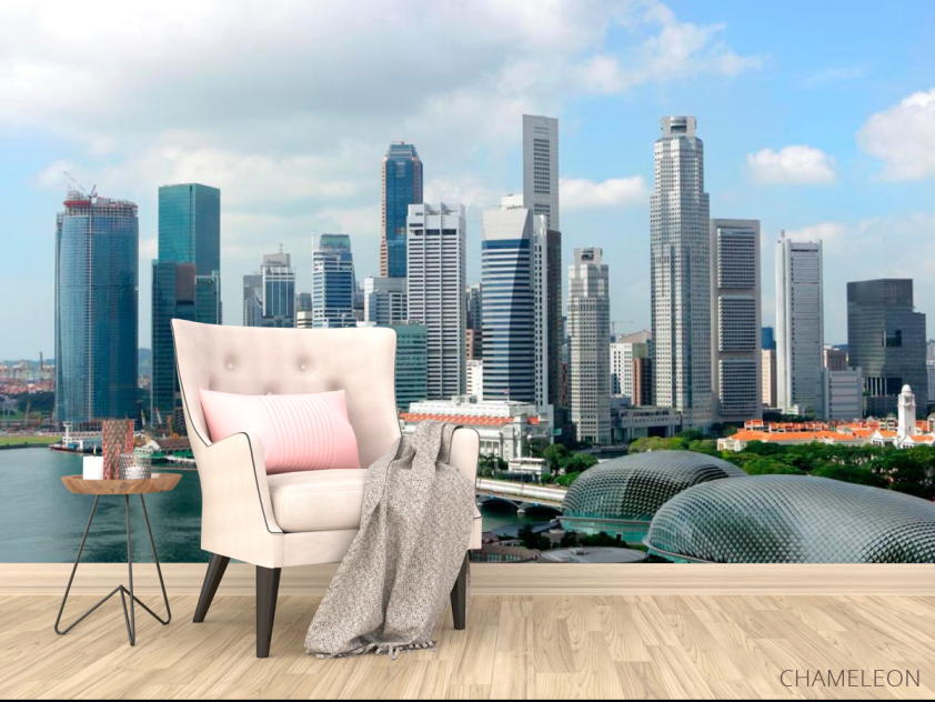 Фотообои Дома, вода - 4