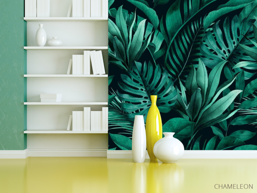 Фотошпалери листя зелені - 3