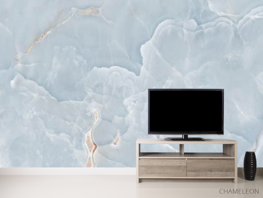 Фотообои Голубой мрамор - 2