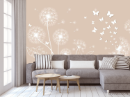 Фотообои Векторные одуванчики - 3