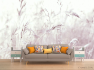 Фотообои Пудровые сухоцветы - 1