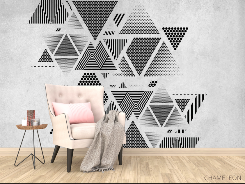 Фотообои Треугольники - 4