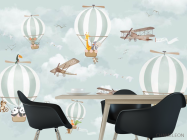 Фотошпалери повітряні кулі - 1