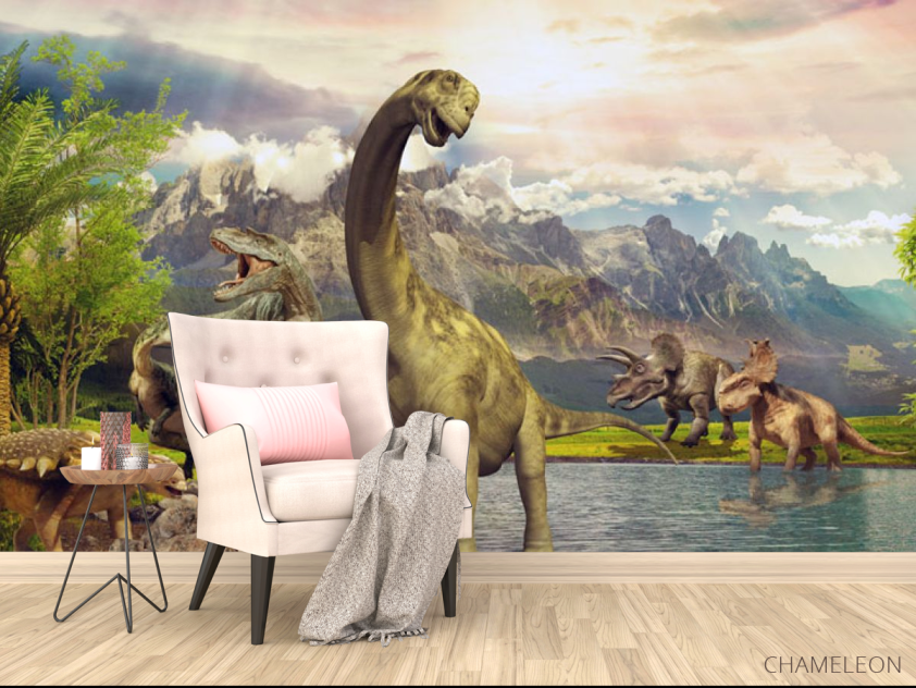 Фотообои Динозавры в природе - 4