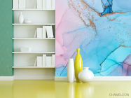 Фотошпалери яскравий fluid art - 3