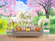 Фотообои Единороги детские - 1