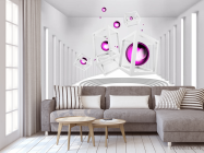 3д фотообои 3 д Комната - 3