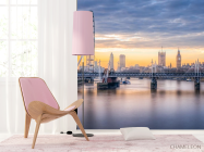 Фотошпалери міст над річкою в Лондоні - 4