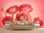 Фотообои Коралловый пион - 1