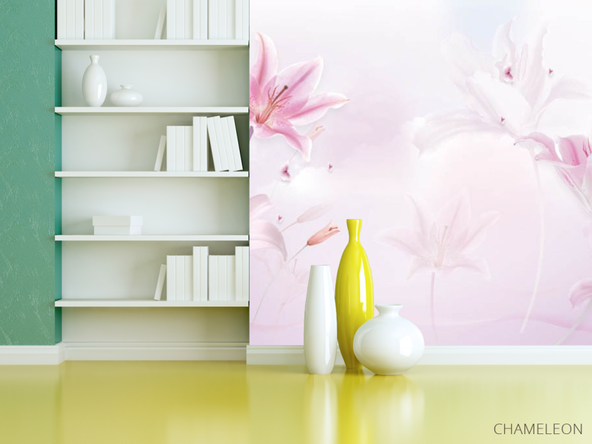 Фотошпалери Рожеві лілії - 3