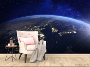 Фотообои Вид на землю с космоса - 4