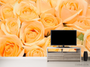 Фотообои Букет из кремовых роз - 2