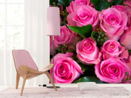 Фотошпалери Букет рожевих троянд - 4