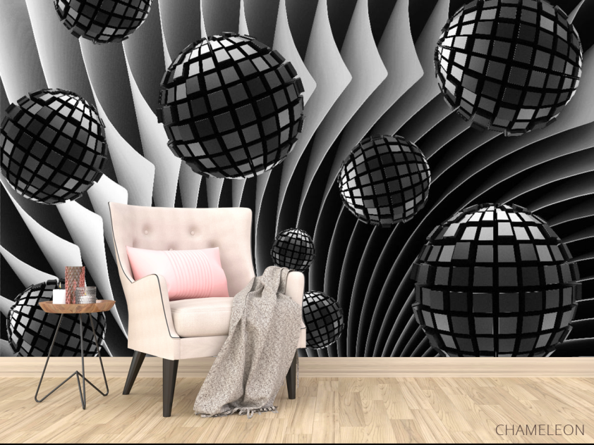 Фотообои 3D сферы - 4