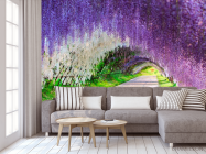 Фотообои Цветы на каркасе - 3