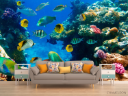 Фотообои Рыбий косяк - 1