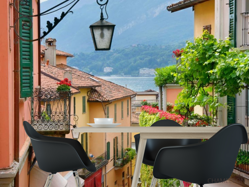 Фотошпалери вулиця до моря - 1