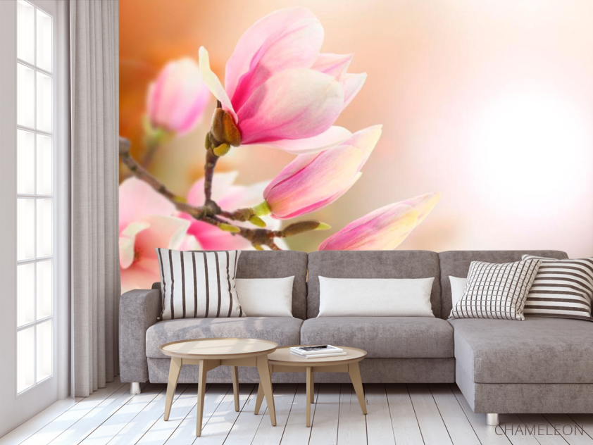 Фотообои Цветы распустились весной - 3