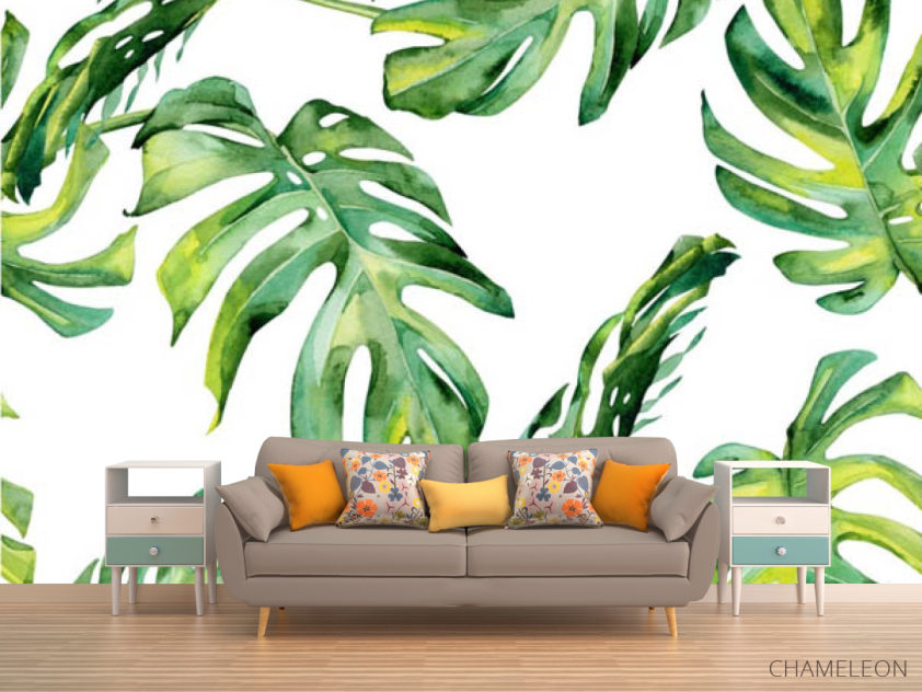 Фотообои тропические листья - 1