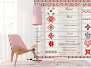 Фотошпалери символіка орнамент вишиванки. - 4