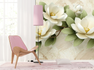 Фотошпалери 3D лотоси - 4