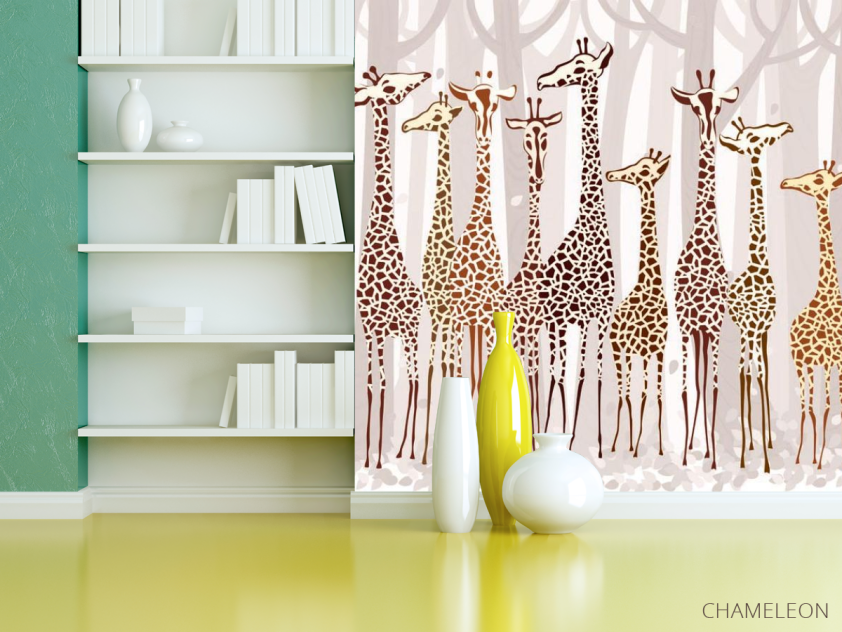 Фотошпалери Жирафи - 3