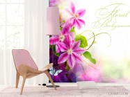 Фотообои Сиреневый цветник - 4