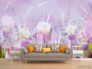 Фотообои полевые цветы - 1